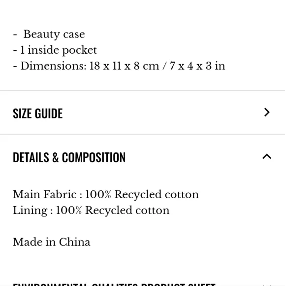 Sezane Beauty Bag- Sezane x Inoui Editions - Picture 5 of 11